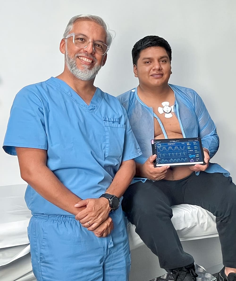 Programa SENSORICA en paciente - Ruben Luna - Cirujano Bariátrico en Bogotá