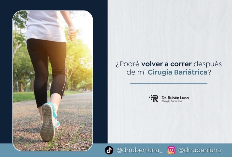 ¿Se puede correr después de una cirugía bariátrica-Dr. Rubén Luna- Cirujano Bariátrico