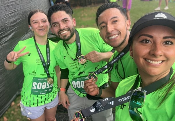Pacientes bariátricos en la media maratón de Bogotá - Dr. Rubén Luna