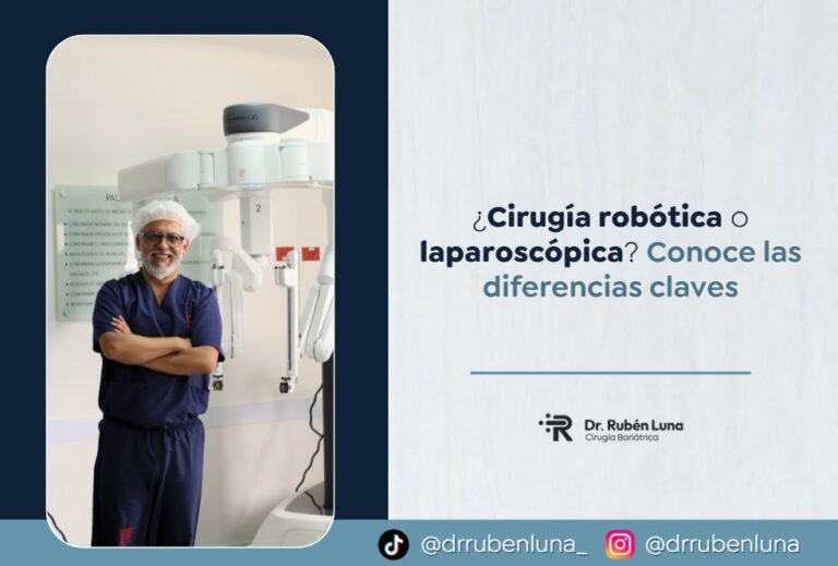 ¿Cirugía robótica o laparoscópica? Conoce las diferencias claves-Dr. Ruben Luna