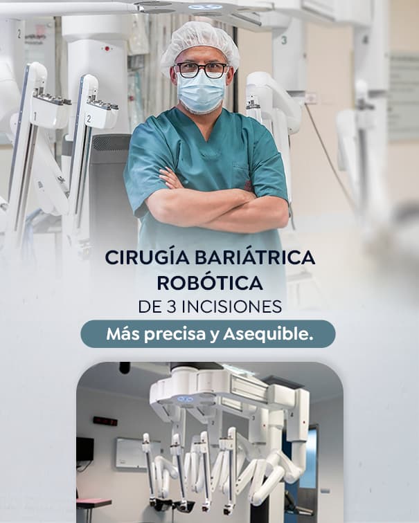 Cirugía Bariátrica Robótica de tres insiciones - Dr. Rubén Luna