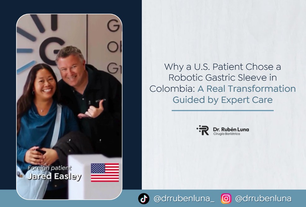 Robotic Gastric Sleeve in Colombia- Dr. Rubén Luna