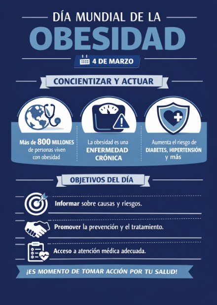 Día Mundial de la obesidad infografía - Cirujano Bariátrico en Bogotá, Colombia Rubén Luna