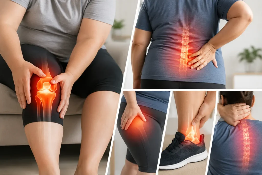 10 sintomas de obesidad - dolor articular y en la espalda - dr ruben luna