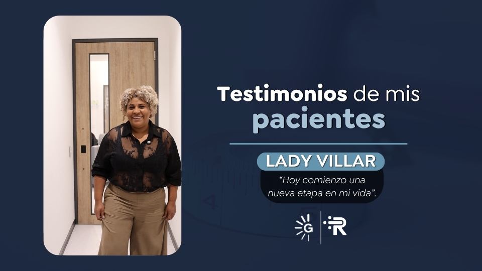 De 95 kg a una nueva vida: El inicio del cambio de Lady Villar | Manga Gástrica Dr. Ruben Luna