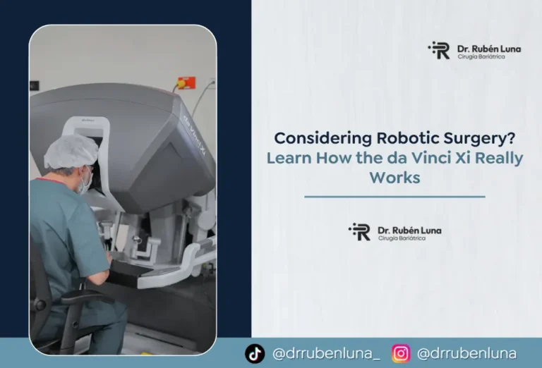 Da Vinci robot for surgery - Dr. Ruben Luna in Bogotá