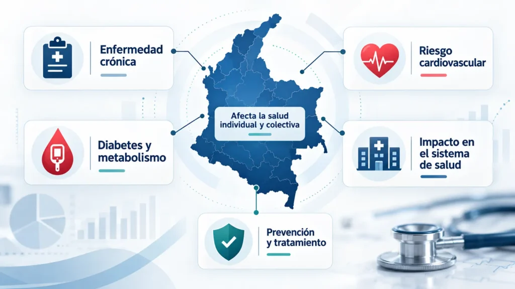 Obesidad en Colombia - riesgos e impacto en la salud pública - Dr. Rubén Luna - Bogotá, Colombia